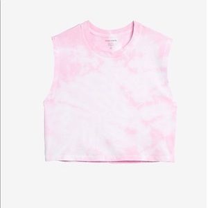 X Karla Sleeveless Cropped Tie Dye Tank- NWT
